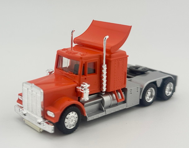 HO 1:87 Promotex 25244 Kenworth W900 w/Aero SC tractor - REDDISH ORANGE