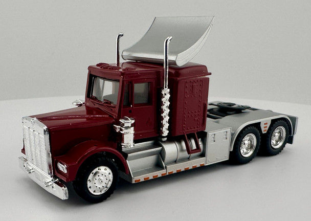 HO 1:87 Promotex 25244 Kenworth W900 w/Aero SC tractor - MAROON