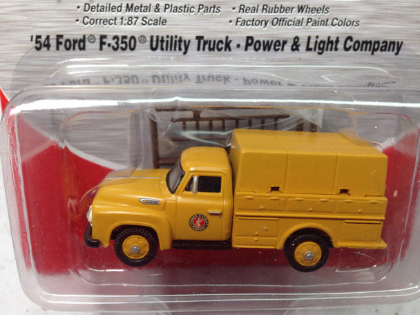 HO 1:87 CMW 30219 - 1954 Ford F-350 Utility Truck - POWER & LIGHT COMPANY