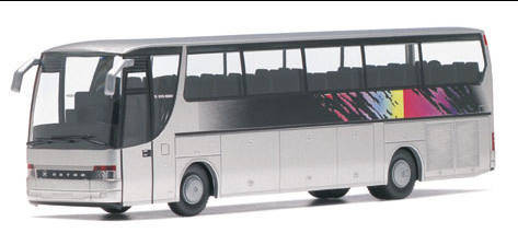 HO 1:87 Herpa 143516 Setra S 315 HDH Kässbrie BUS - SILVER