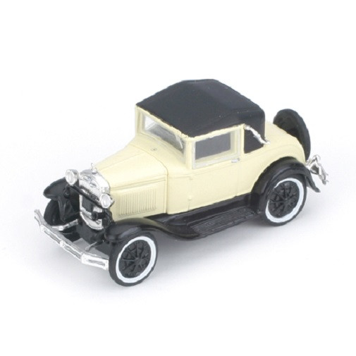 HO 1:87 Athearn 26383- Ford Model A Sport Coupe - CREAM