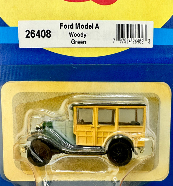HO 1:87 Athearn 26408 - Ford Model A Woody - GREEN