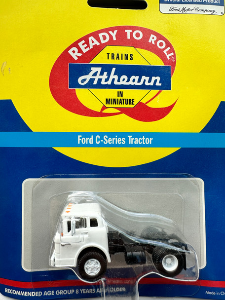 HO 1:87 Athearn 2701 - Ford C-Series Tractor - WHITE