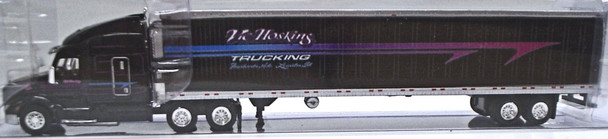 HO 1:87 TNS 112 Peterbilt 579 SC w/53' Reefer Van Trailer - VIC HOSKINS