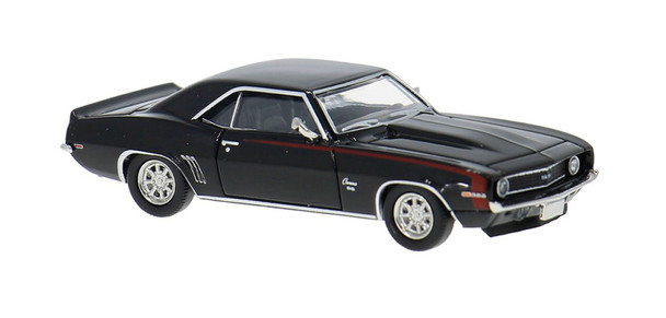 HO 1:87  Brekina 18378 - 1969 Chevrolet Camaro - BLACK