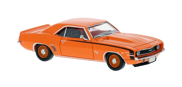 HO 1:87  Brekina 18376 - 1969 Chevrolet Camaro - ORANGE