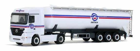 HO 1:87 Herpa 285483 Mercedes-Benz Actros LH silo semitrailer "Dietsch"