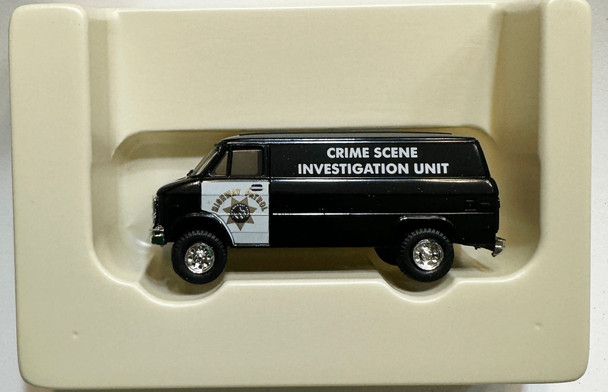 HO 1:87 Trident # 90451 -  Chevy Van - HIWAY PATROL - CRIMINAL SCENE