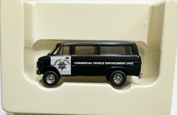 HO 1:87 Trident # 90452 -  Chevy Van - HIWAY PATROL - COMMERCIAL VEHICLE