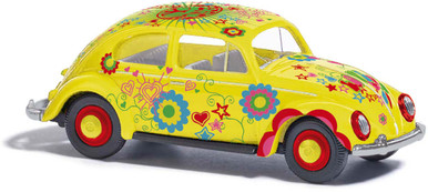 HO 1:87 Busch # 52963 - Volkswagen Beetle with pretzel window