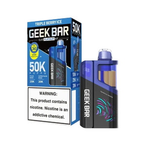 Kit Triple Berry Ice Geek Bar Clio Platinum 50K