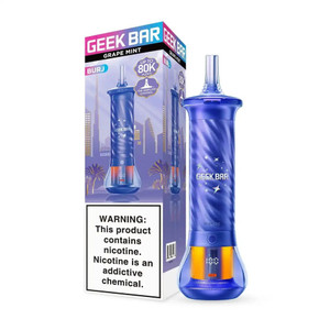 Grape Mint - Geek Bar Pulse X 2 50K disposable vape packaging 