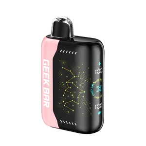 White Peach Raspberry Geek Bar Pulse X 25000