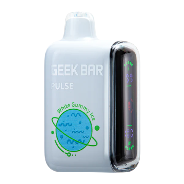 White Gummy Ice Disposable Vape - Geek Bar Pulse 15000 