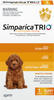 Simparica Trio Flea, Tick & Worm Treatment for puppies weighing 1.25kg to 2.5kg