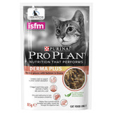 Pro Plan Adult DermaPlus Salmon in Gravy Wet Cat Food