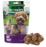 Nutreats Freeze Dried Beef Hearts Dog Treats