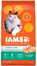 IAMS Cat Hairball Care Chicken & Salmon Dry Food