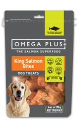 Omega Plus King Salmon Bites Dog Treats