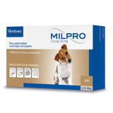 Milpro Puppy & Small Dog Worm Tablets (0.5-5kg)  - 2 Pack