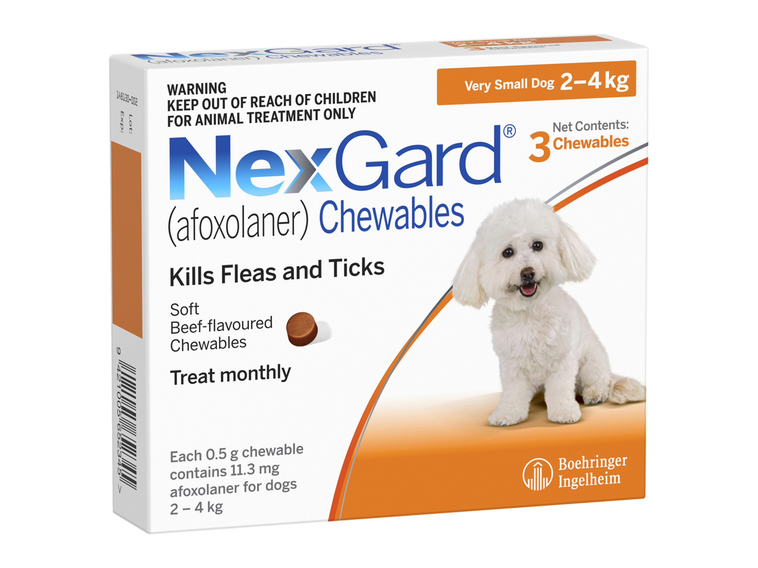 NexGard Spectra Flea and Worm Treatment for Dogs Vet Warehouse NZ