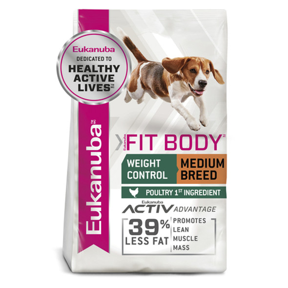 Eukanuba Adult Fit Body Medium Breed Dry Dog Food