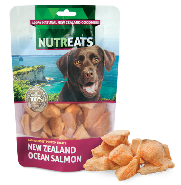Nutreats Freeze Dried Ocean Salmon Dog Treats