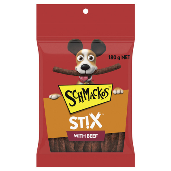 Schmackos Stix with Beef Dog Treats