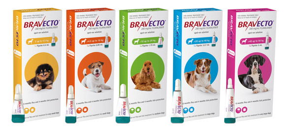Bravecto Spot-On Flea Treatment For Dogs