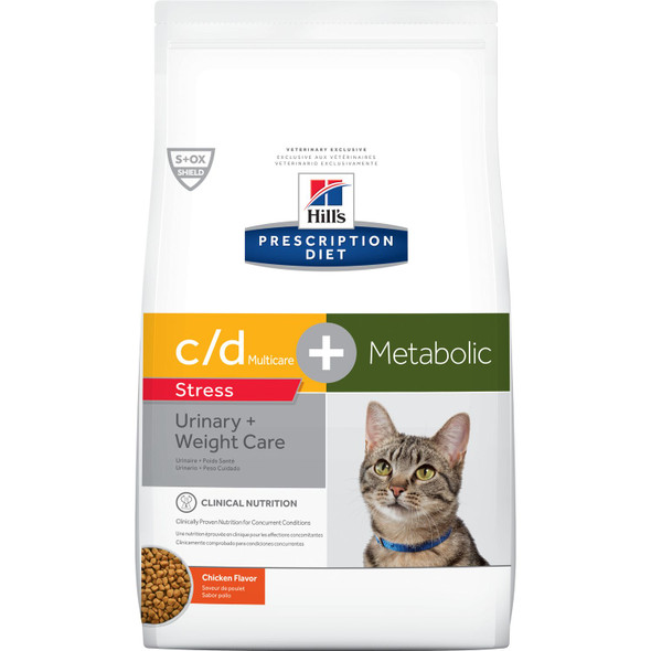 Hills Feline C/D Multicare + Metabolic Plus Stress