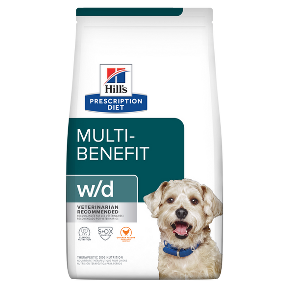 Hill's Prescription Diet w/d Multi-Benefit Dry Dog Food