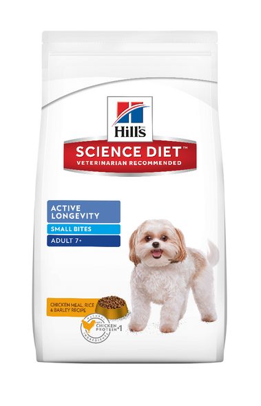 Hill's Science Diet Adult 7+ Small Bites Dry Dog Food