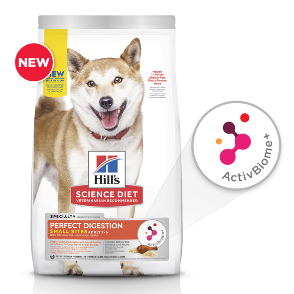 Hill's Science Diet Perfect Digestion Adult Small Bites Dry Dog Food