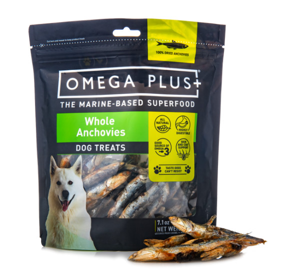 Omega Plus Anchovies Dog Treats