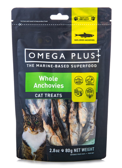 Omega Plus Anchovies Cat Treats