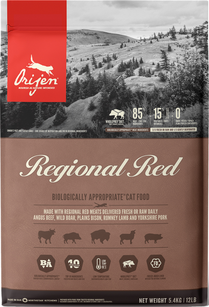 Orijen Cat Regional Red Dry Cat Food