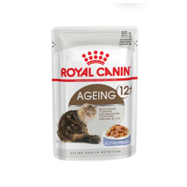 Royal Canin Ageing 12+ in Gravy Wet Cat Food 12 x 85g