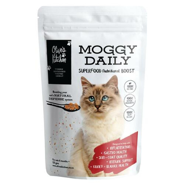Olive's Kitchen Moggy Daily Superfood Nutritional Boost for Cats