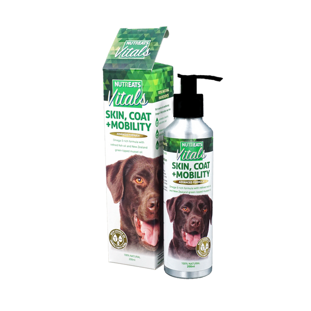 Nutreats Vitals Skin, Coat + Mobility for Dogs