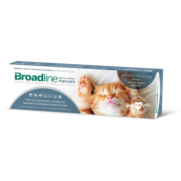 Broadline Spot On For Cats 0.8-2.5kg