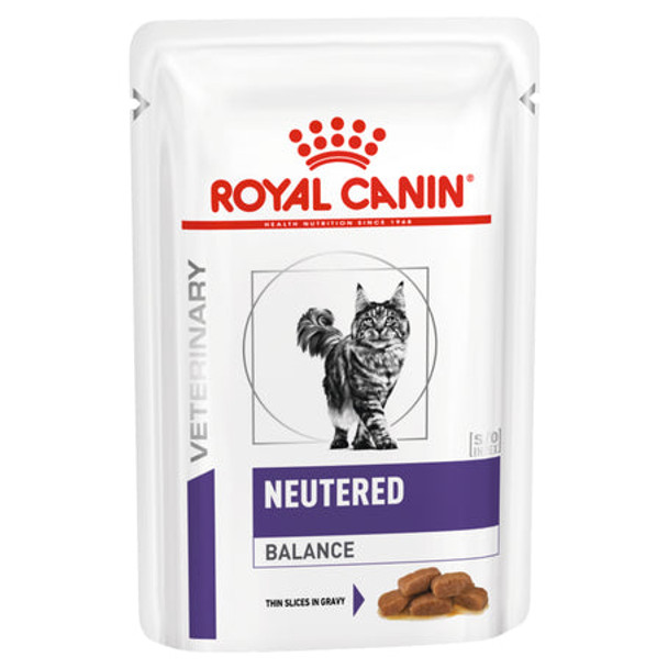 Royal Canin Vet Neutered Adult Maintenance Wet Cat Food Pouch