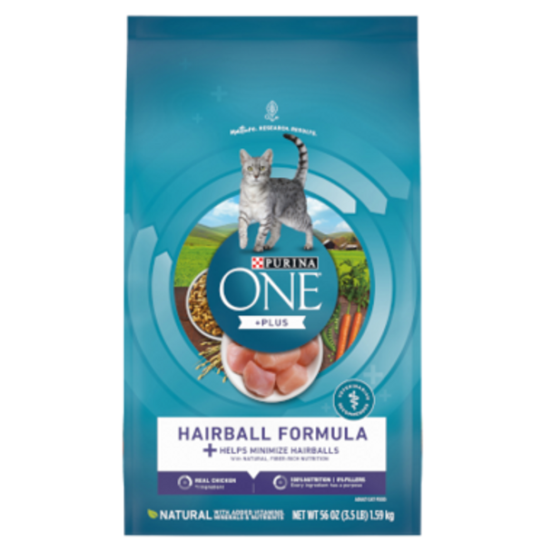 Purina One Cat Hairball Control Dry Cat Food