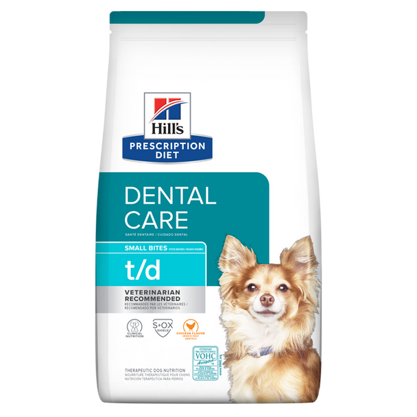 Hill's Prescription Diet t/d Small Bites Dental Care Dry Dog Food