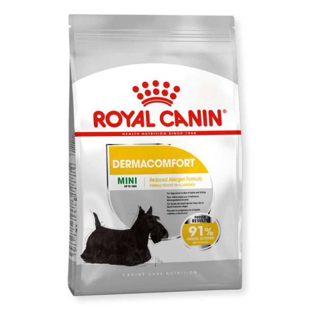 Royal Canin Dog Mini Dermacomfort Dry Dog Food 3kg