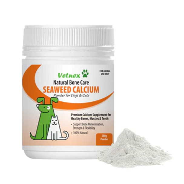 Vetnex Seaweed Calcium Powder for Dogs & Cats