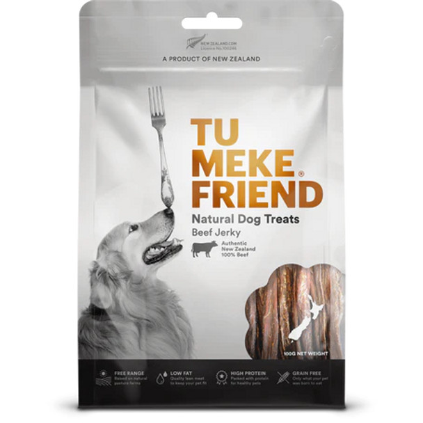 Tu Meke Beef Jerky Dog Treats