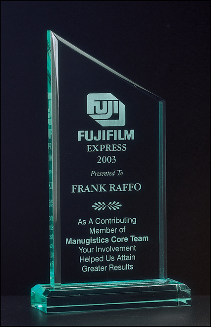 Zenith Series Jade Acrylic Award - TPA6531