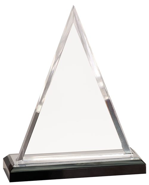 Silver Triangle Impress Acrylic - JIMP802S