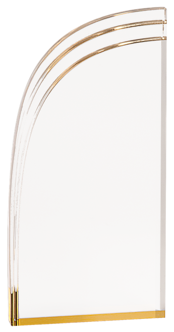 Gold Wave Acrylic - JSAS202G