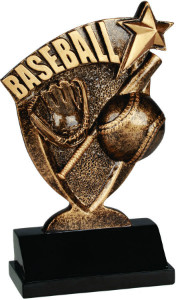 Baseball Broadcast Resin 6"
